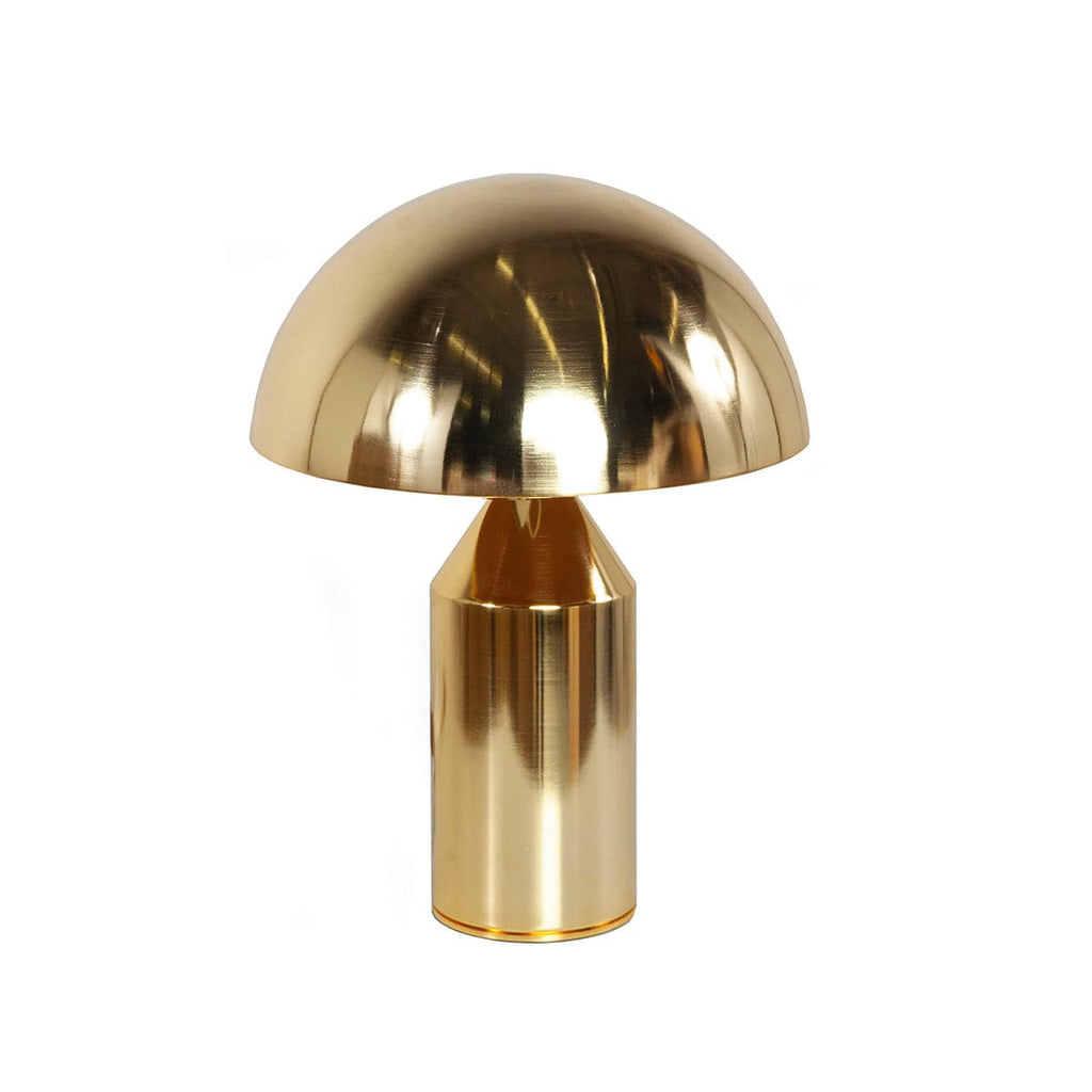 Mid Century Mushroom Table Lamp - Brass-France & Son-LN3037BRASSL-Table LampsLarge-2-France and Son