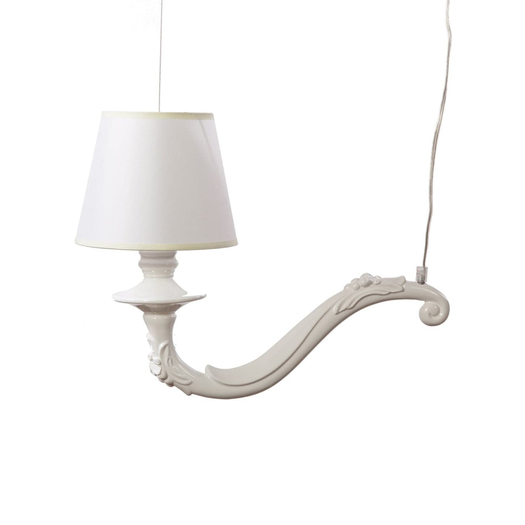 Modern Fantasma Pendant Lamp-France & Son-LS1126S1WHT-Pendants-1-France and Son