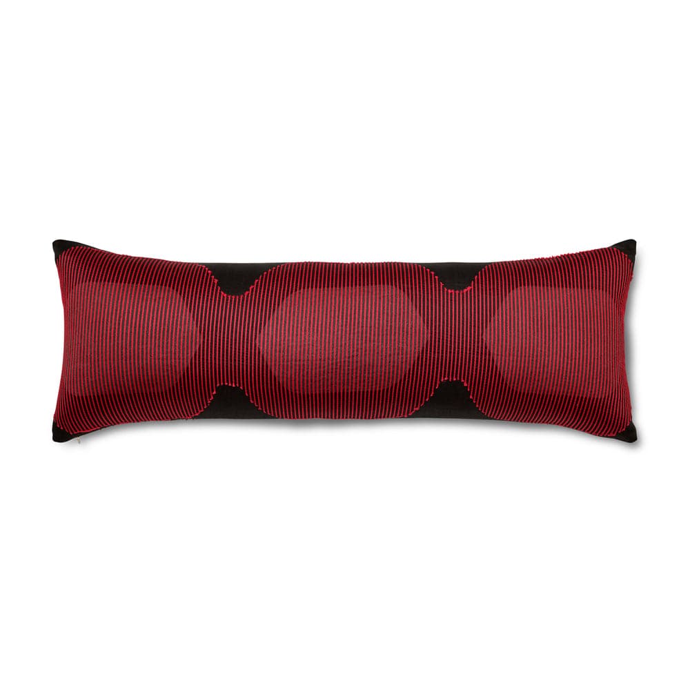 Lantern Pillow-Ann Gish-ANNGISH-PWLN3613-BLK-RED-PillowsBlack / Red-2-France and Son