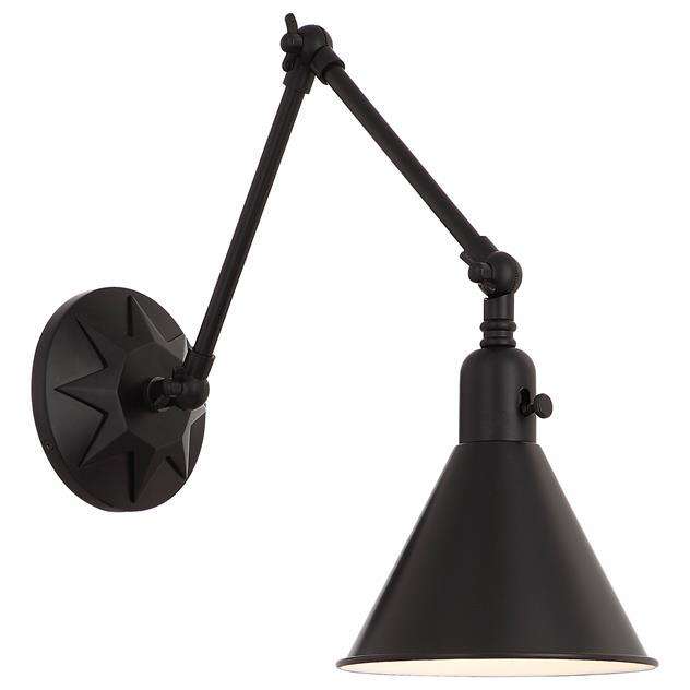 Morgan 1 Light Sconce-Crystorama Lighting Company-CRYSTO-MOR-8801-AG-Wall LightingGold-1-France and Son