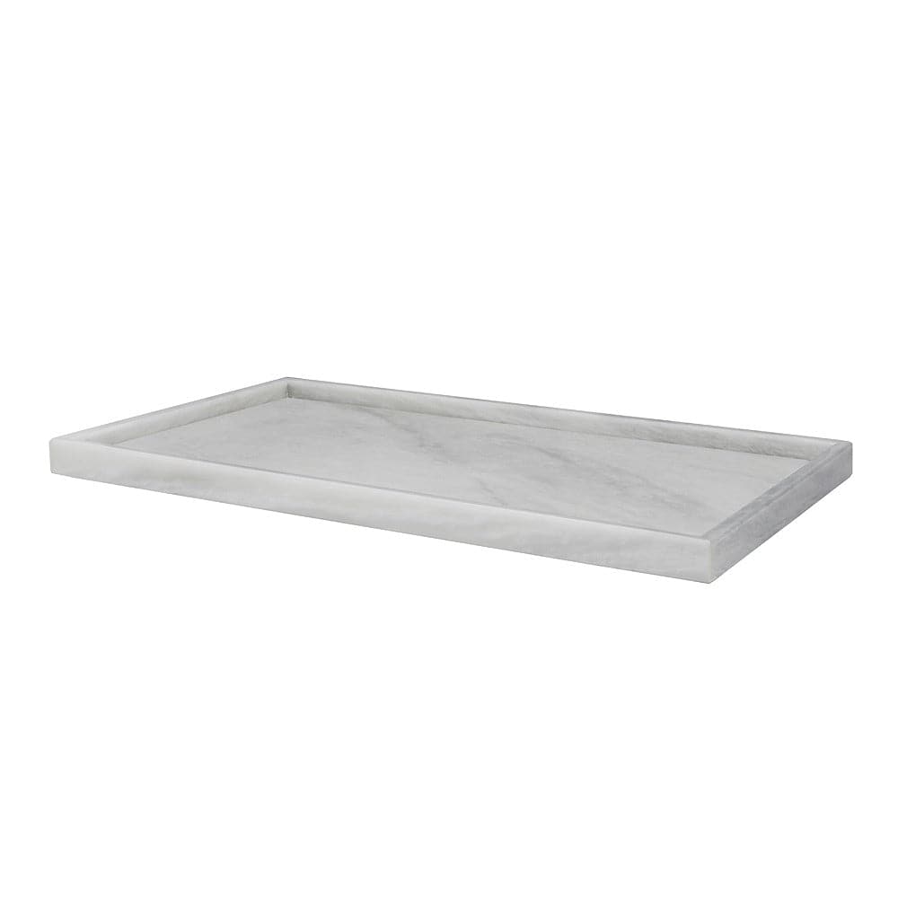 Gaia Collection Smooth Finish Rectangle Tray 18"x10"-FABLER-MC-PC12-BG-TraysBlack & Gold Marble-1-France and Son