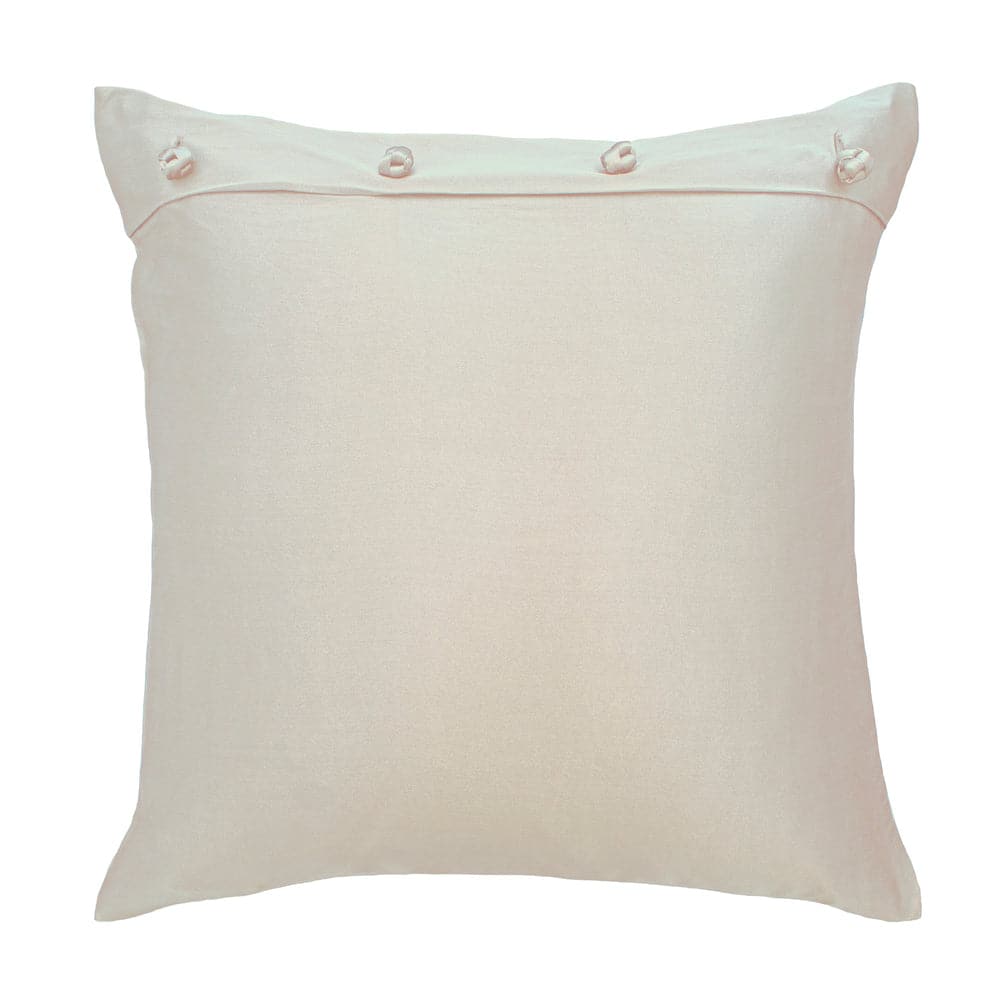 Charmeuse Pillow With French Knots-Ann Gish-ANNGISH-PWCH2020-CHA-PillowsCharcoal-1-France and Son