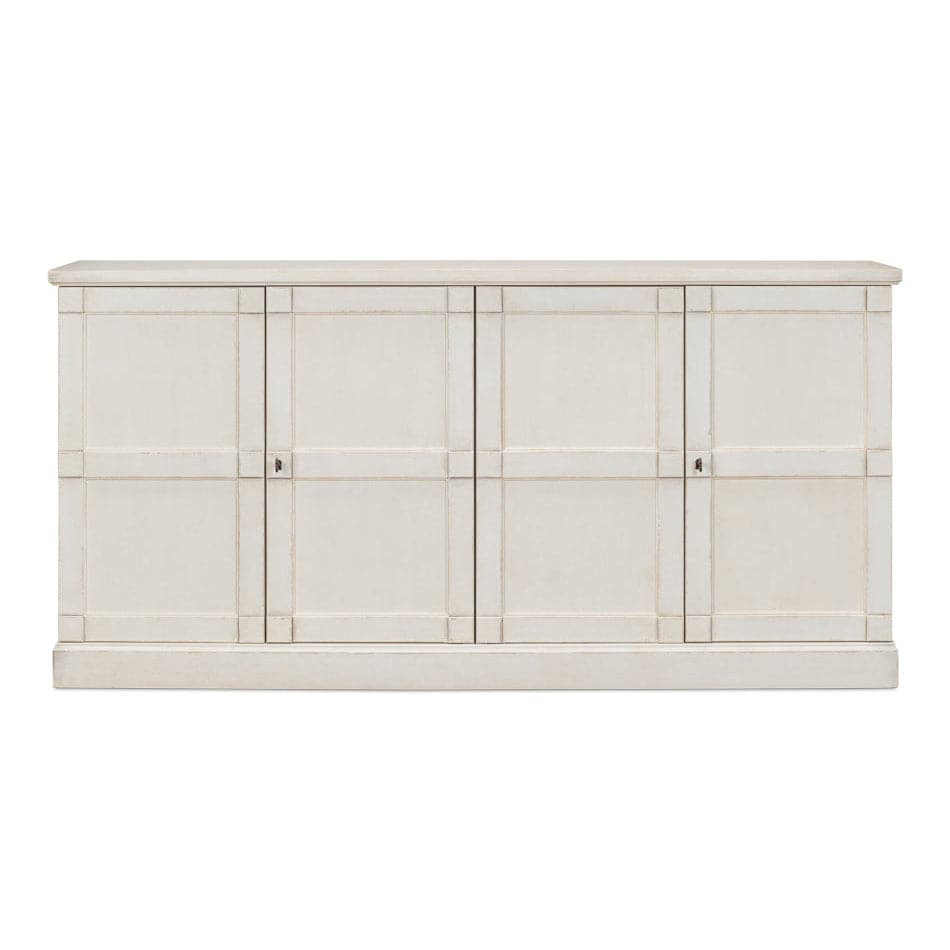 Lionisio Buffet 75"-SARREID-SARREID-R077-04W-1-Bookcases & CabinetsWashed Gray Finish-1-France and Son