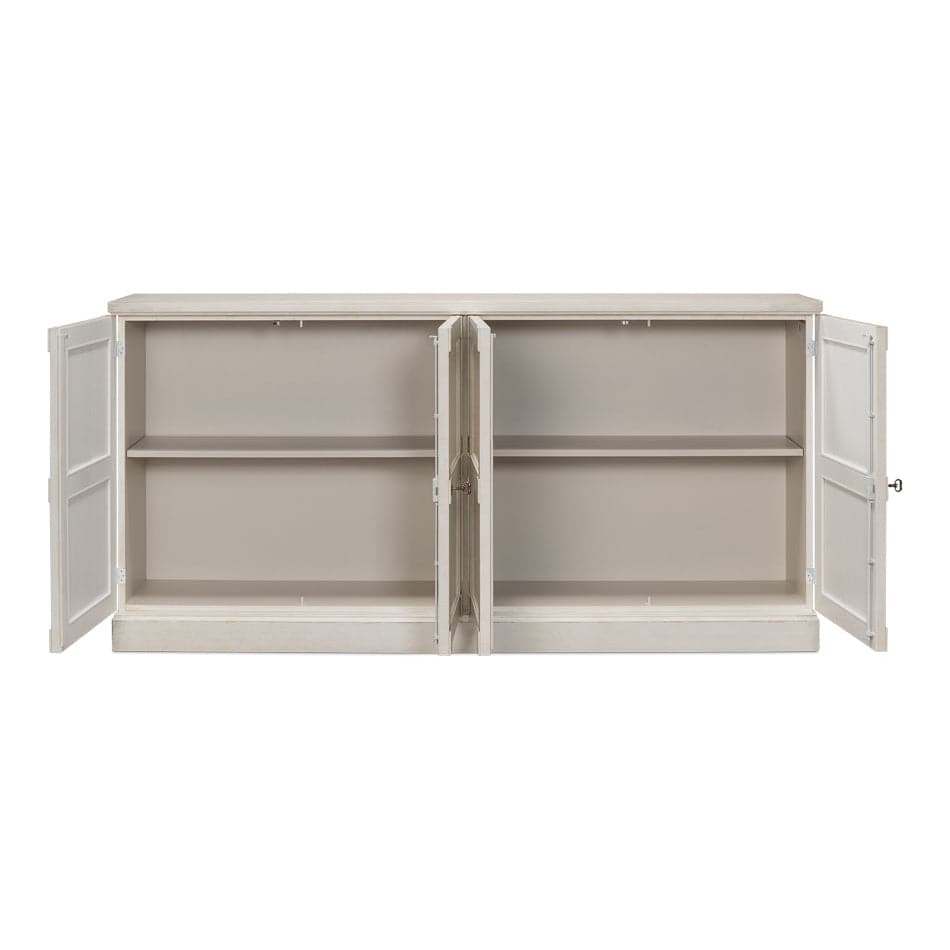 Lionisio Buffet 75"-SARREID-SARREID-R077-04W-1-Bookcases & CabinetsWashed Gray Finish-1-France and Son