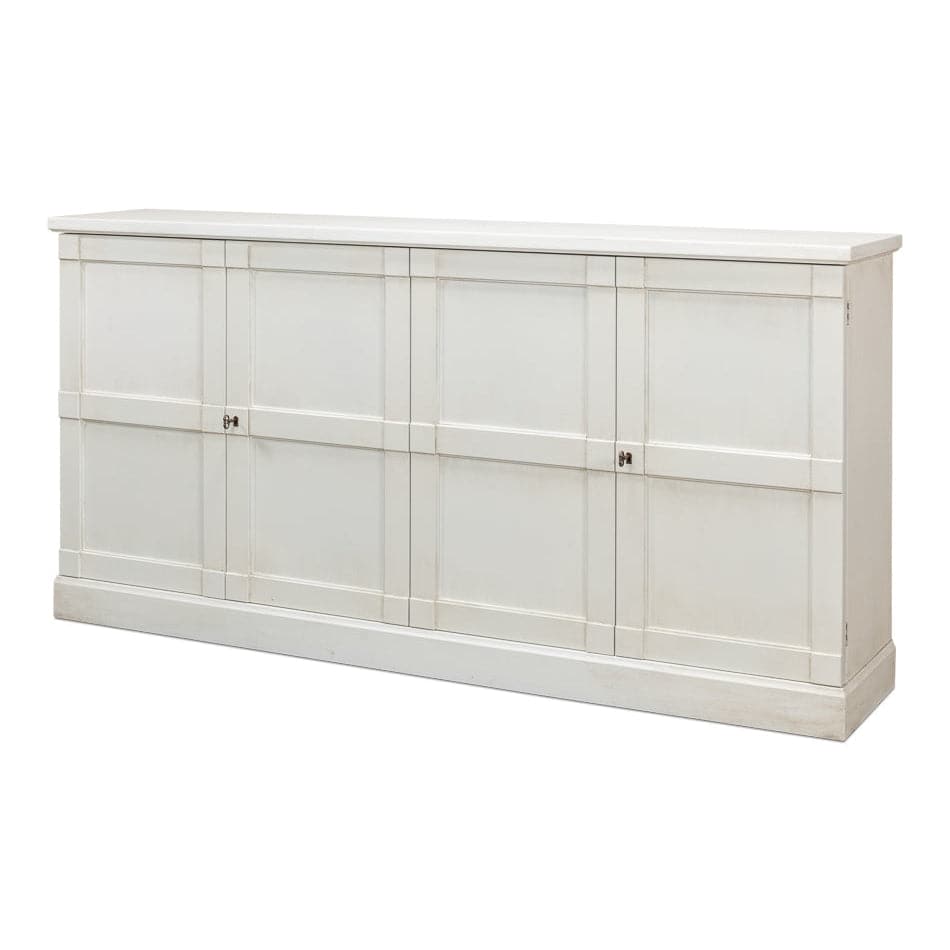 Lionisio Buffet 75"-SARREID-SARREID-R077-04W-1-Bookcases & CabinetsWashed Gray Finish-1-France and Son