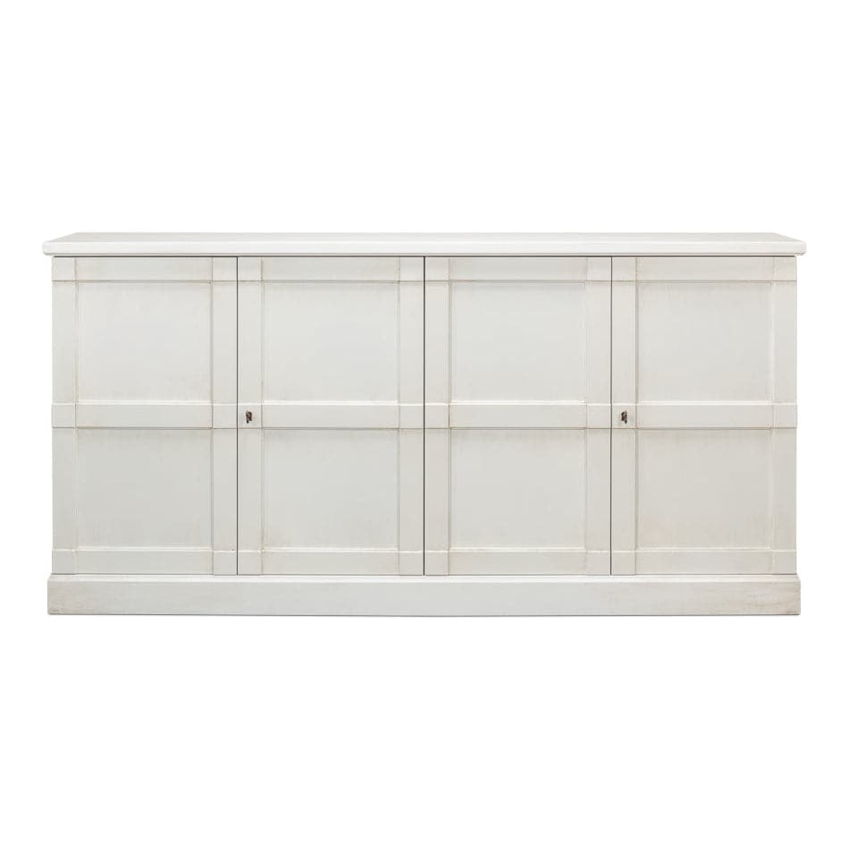 Lionisio Buffet 75"-SARREID-SARREID-R077-04W-1-Bookcases & CabinetsWashed Gray Finish-1-France and Son