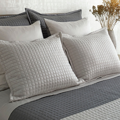 Ready-to-Bed 2.0 Quilted Coverlet-Ann Gish-ANNGISH-COTQK-AQU-BeddingAqua-King-1-France and Son