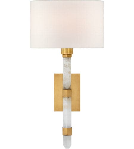 Adam Small Tail Sconce-Visual Comfort-VISUAL-SK 2902PN/Q-L-Wall LightingPolished Nickel-1-France and Son