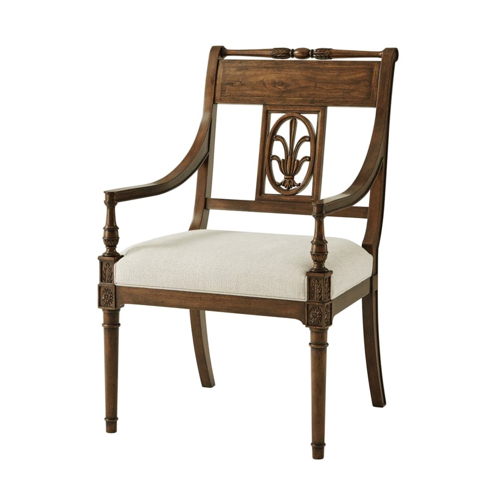 The Iven Dining Armchair - Set of 2-Theodore Alexander-THEO-TA41001.1BHF-Dining Chairs-1-France and Son