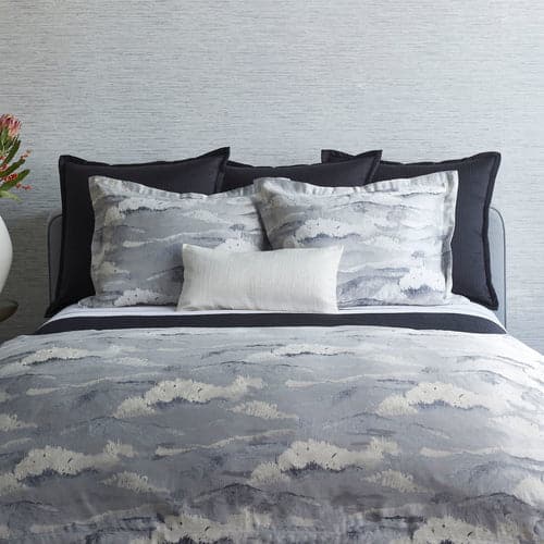 Linea Coverlet Set-Ann Gish-ANNGISH-YSETCOLIK-BLK-Bedding-1-France and Son