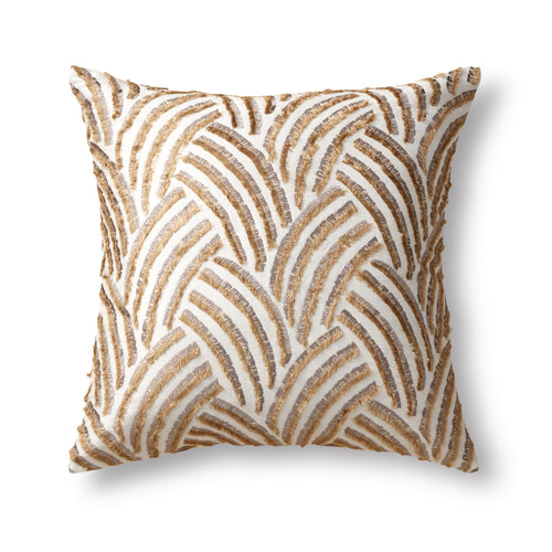 Trevi Pillow-Ann Gish-ANNGISH-PWTE3616-GLD-SIL-Pillows-1-France and Son