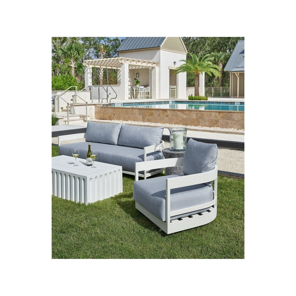 South Beach Swivel Lounge Chair-Universal Furniture-UNIV-U012832-Outdoor Lounge Chairs-1-France and Son