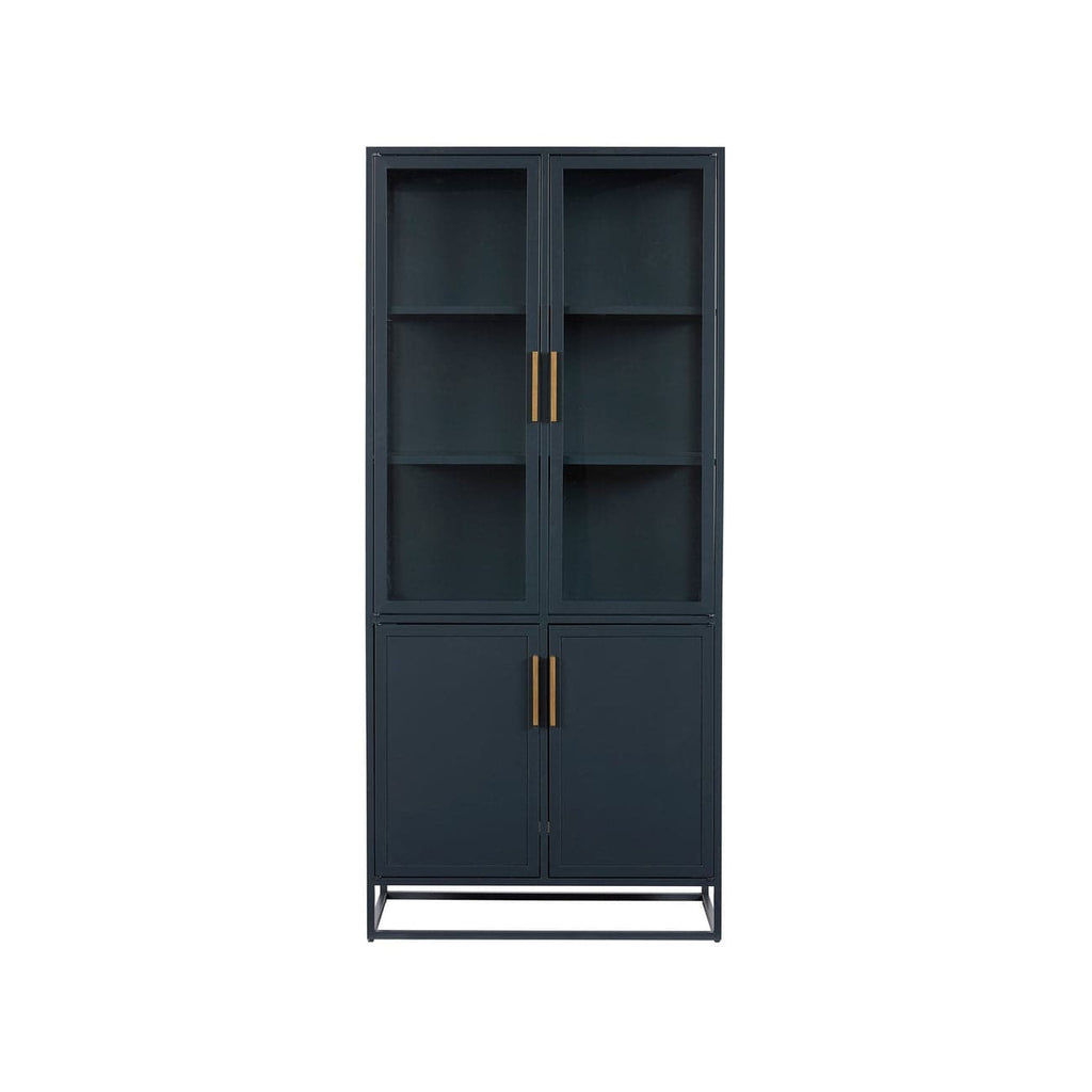 Getaway Santorini Tall Metal Kitchen Cabinet-Universal Furniture-UNIV-U033C676-Bookcases & Cabinets-1-France and Son