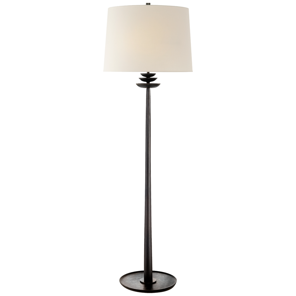Bae Floor Lamp-Visual Comfort-VISUAL-ARN 1301WHT-L-Floor LampsPlaster White-1-France and Son