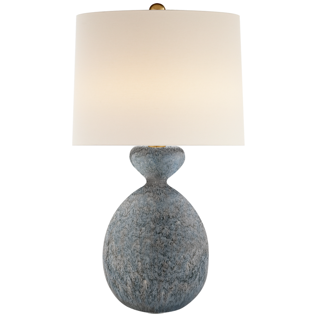 Goya Table Lamp-Visual Comfort-VISUAL-ARN 3606BC-L-Table LampsBone Craquelure-1-France and Son