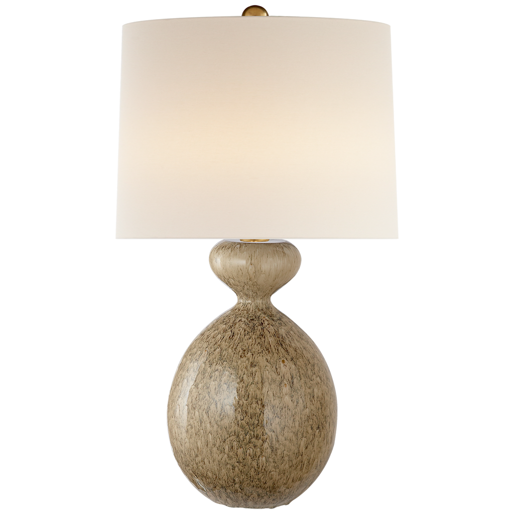 Goya Table Lamp-Visual Comfort-VISUAL-ARN 3606BC-L-Table LampsBone Craquelure-1-France and Son