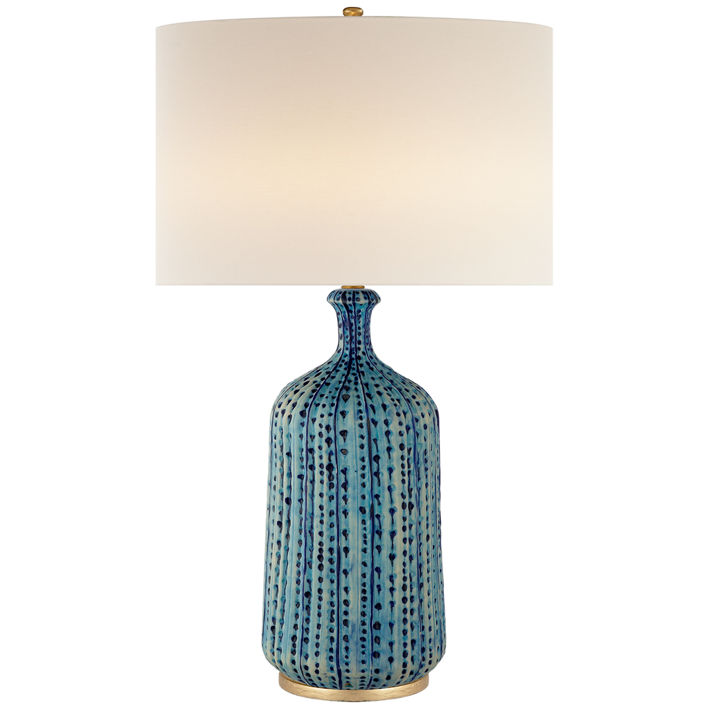 Cullen Table Lamp-Visual Comfort-VISUAL-ARN 3608BC-L-Table LampsBone Craquelure-1-France and Son