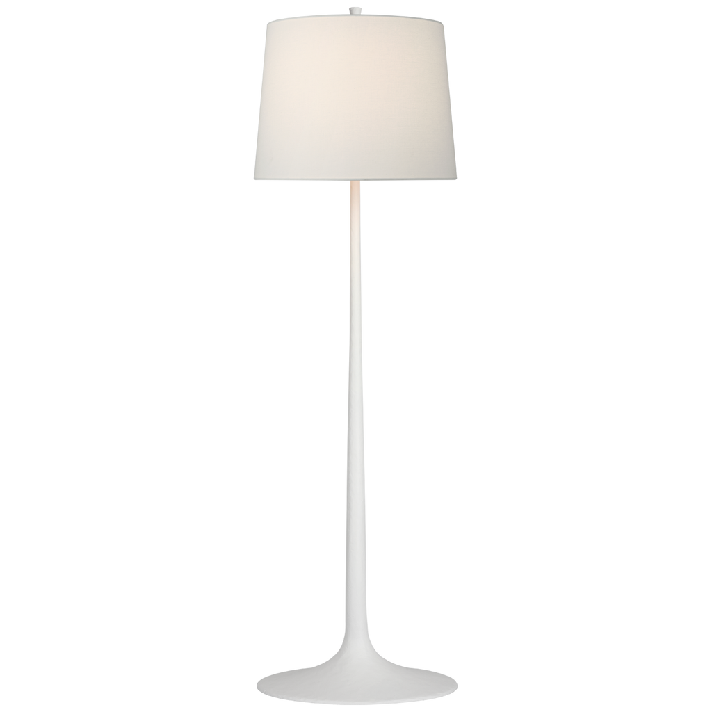 Orion Large Sculpted Floor Lamps-Visual Comfort-VISUAL-BBL 1180PW-L-Floor LampsPlaster White-1-France and Son
