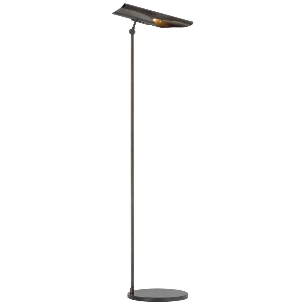Flamy Floor Lamp-Visual Comfort-VISUAL-CD 1020PN-Floor LampsPolished Nickel-1-France and Son