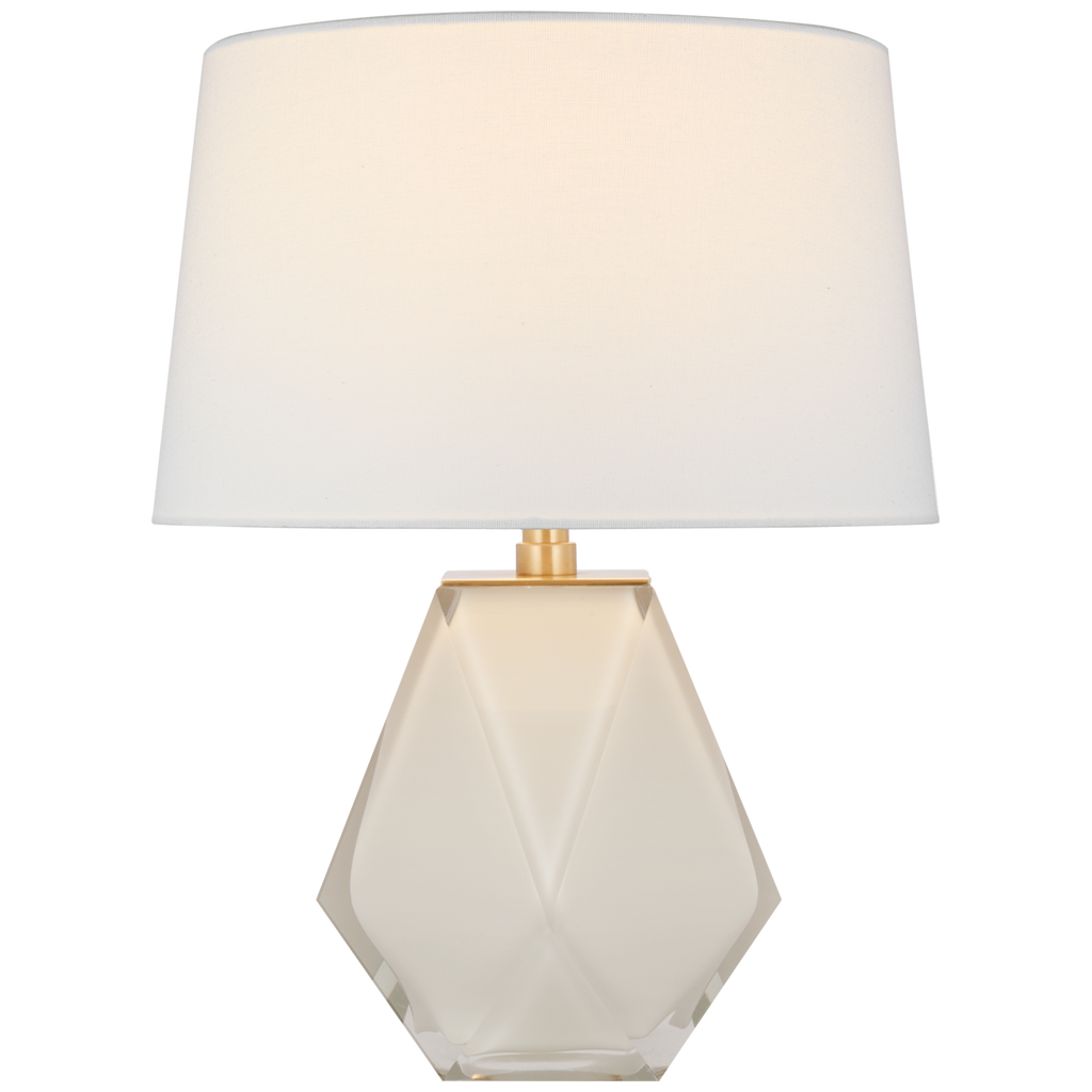 Gissele Small Table Lamp-Visual Comfort-VISUAL-CHA 8437WG-L-Table LampsClear Glass-1-France and Son