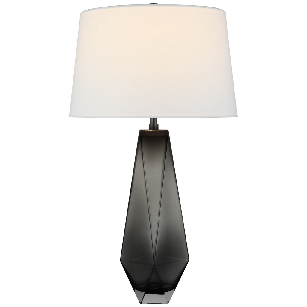 Gissele Medium Table Lamp-Visual Comfort-VISUAL-CHA 8438CG-L-Table LampsClear Glass-1-France and Son