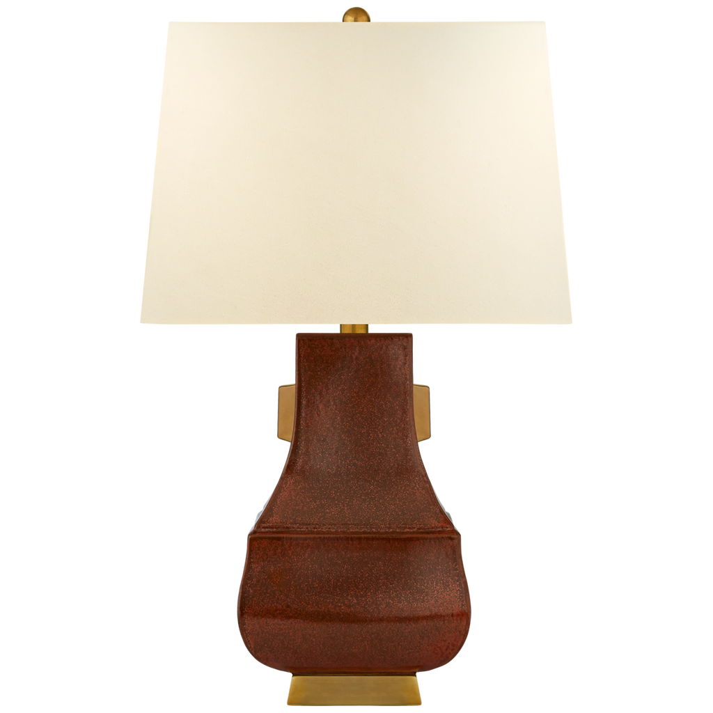 Kingston Large Table Lamp-Visual Comfort-VISUAL-CHA 8694ACO/BG-PL-Table LampsAutumn Copper-1-France and Son