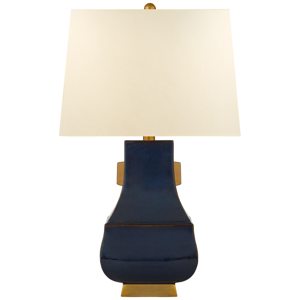 Kingston Large Table Lamp-Visual Comfort-VISUAL-CHA 8694ACO/BG-PL-Table LampsAutumn Copper-1-France and Son