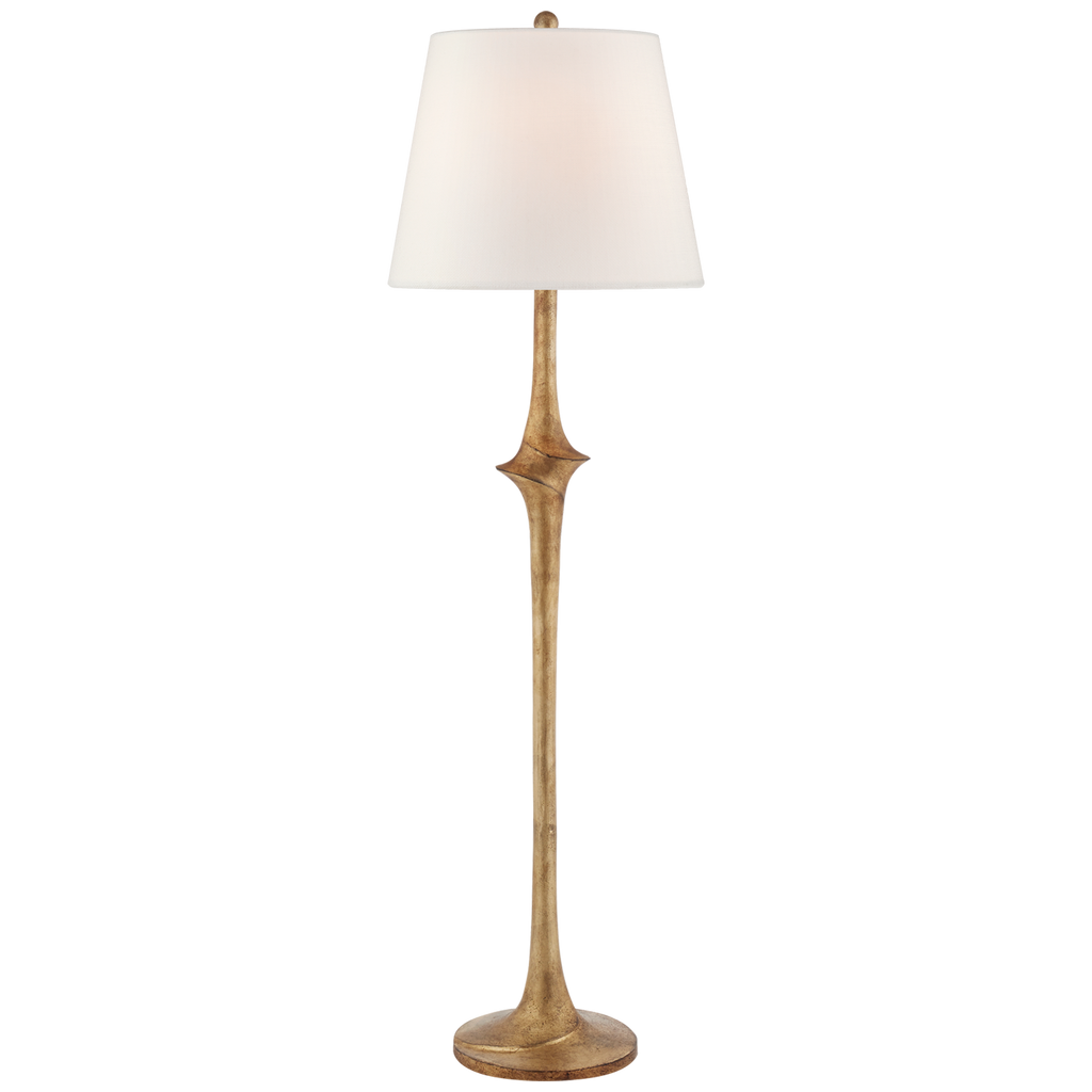 Bootes Large Sculpted Floor Lamp-Visual Comfort-VISUAL-CHA 9712WHT-L-Floor LampsMatte White-1-France and Son