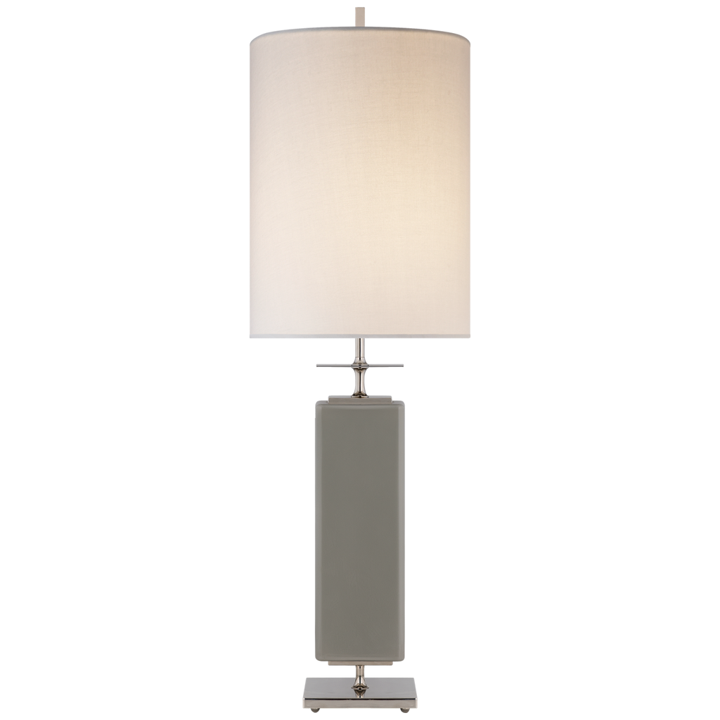 Bryson Table Lamp-Visual Comfort-VISUAL-KS 3043GRN-L-Table LampsSmall-Green-Cream-1-France and Son