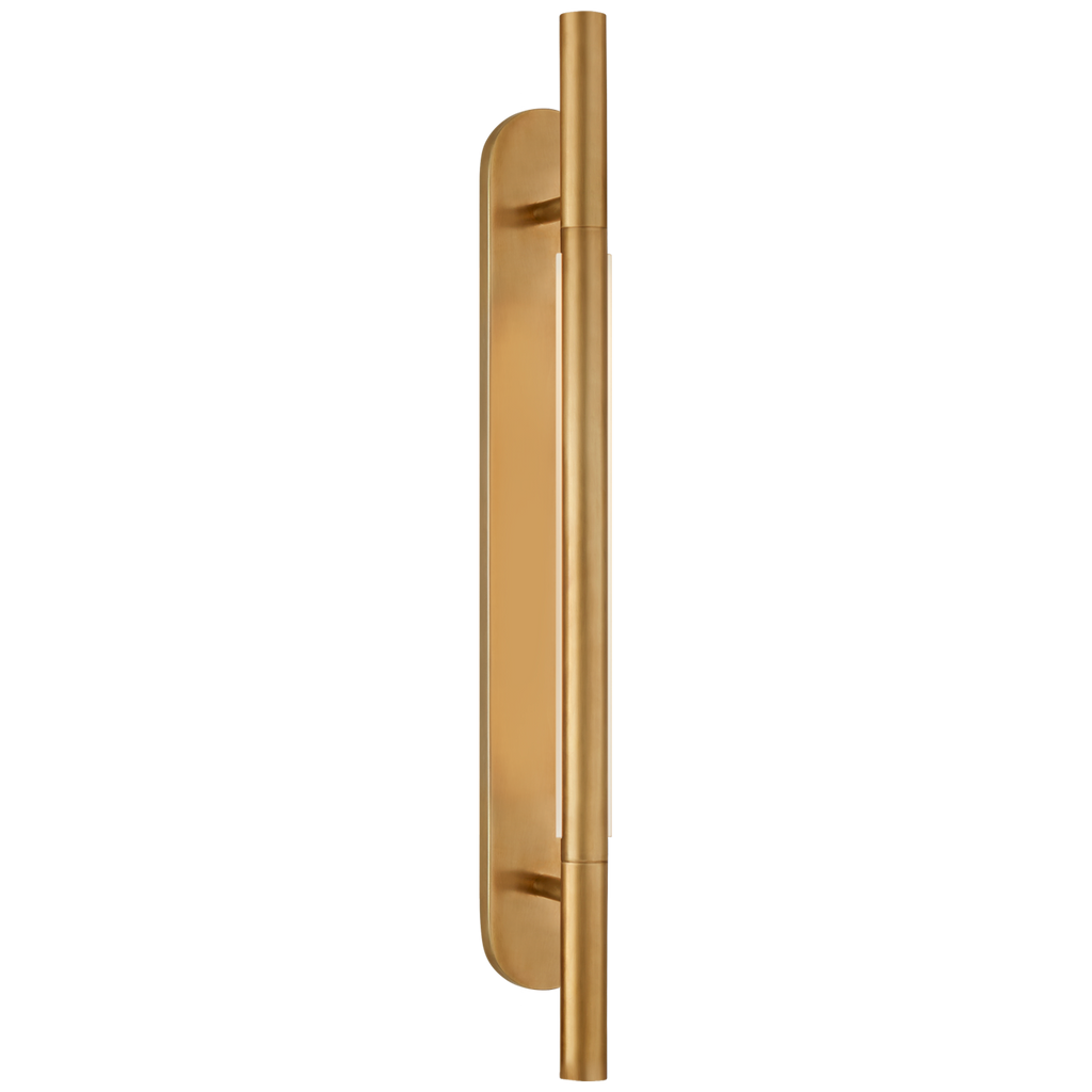 Rosalinda Bracketed Sconce-Visual Comfort-VISUAL-KW 2285AB-EC-Wall LightingMedium-Colors: Antique-Burnished Brass-1-France and Son