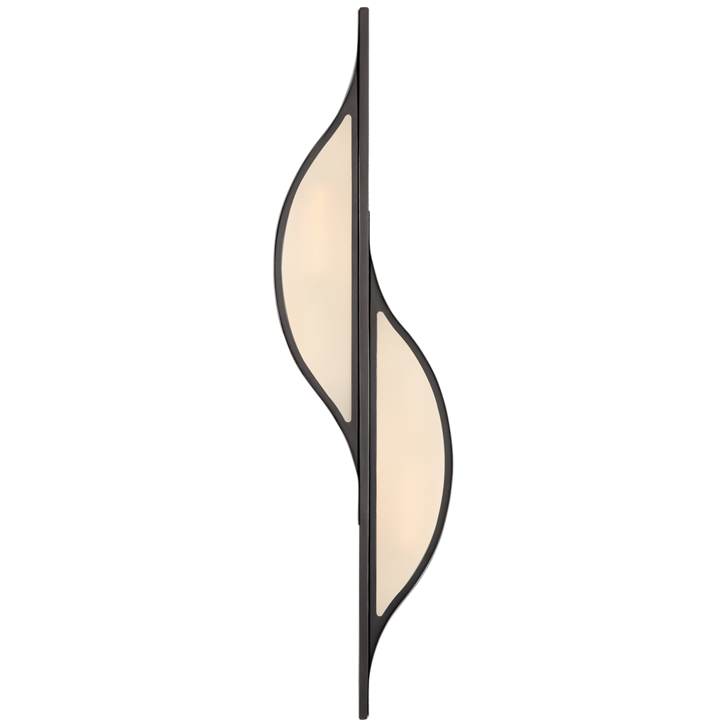 Archie Sconce-Visual Comfort-VISUAL-KW 2702AB-FG-Wall LightingLinear-Medium-Antique- Burnished Brass-1-France and Son