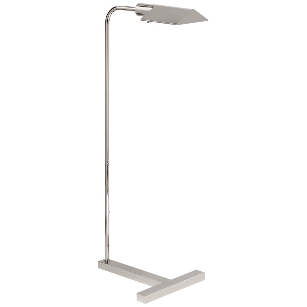 Willis Pharmacy Floor Lamp-Visual Comfort-VISUAL-SP 1508PN-Floor LampsPolished Nickel-1-France and Son