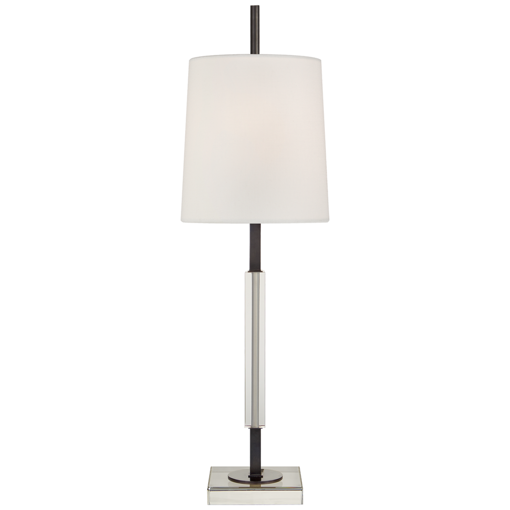 Lipton Medium Table Lamp-Visual Comfort-VISUAL-TOB 3627BZ/ALB-L-Table LampsBronze-1-France and Son