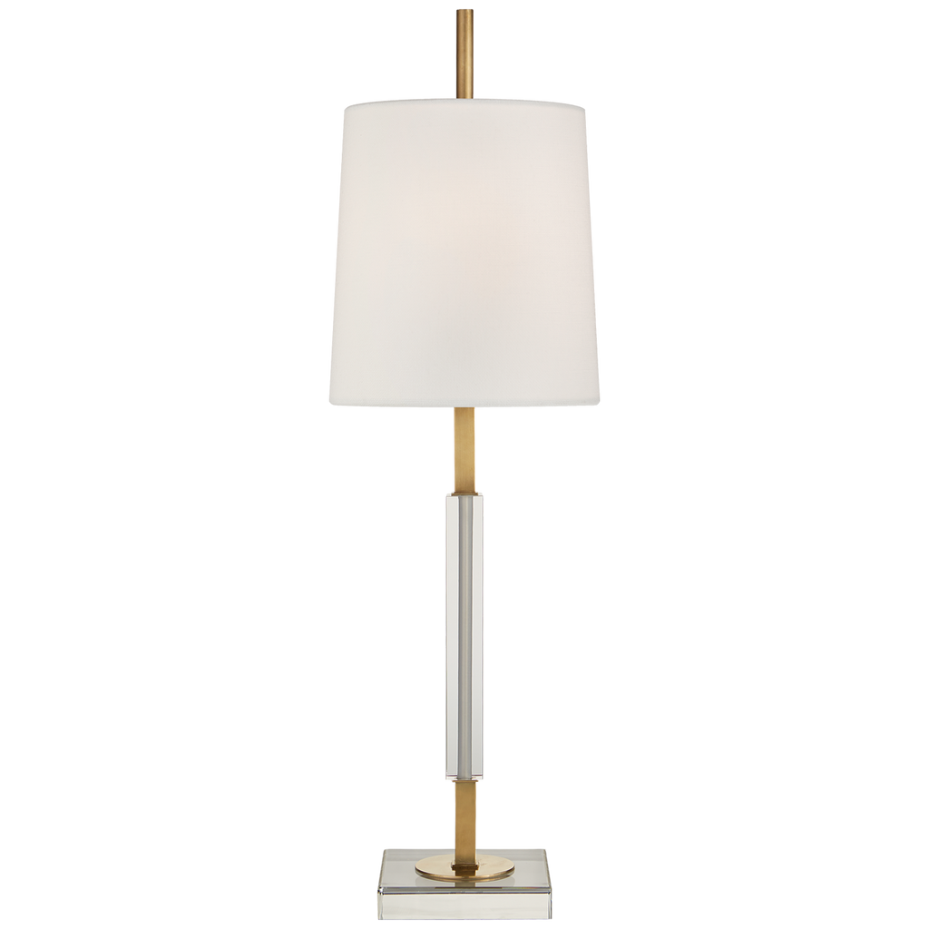 Lipton Medium Table Lamp-Visual Comfort-VISUAL-TOB 3627BZ/ALB-L-Table LampsBronze-1-France and Son