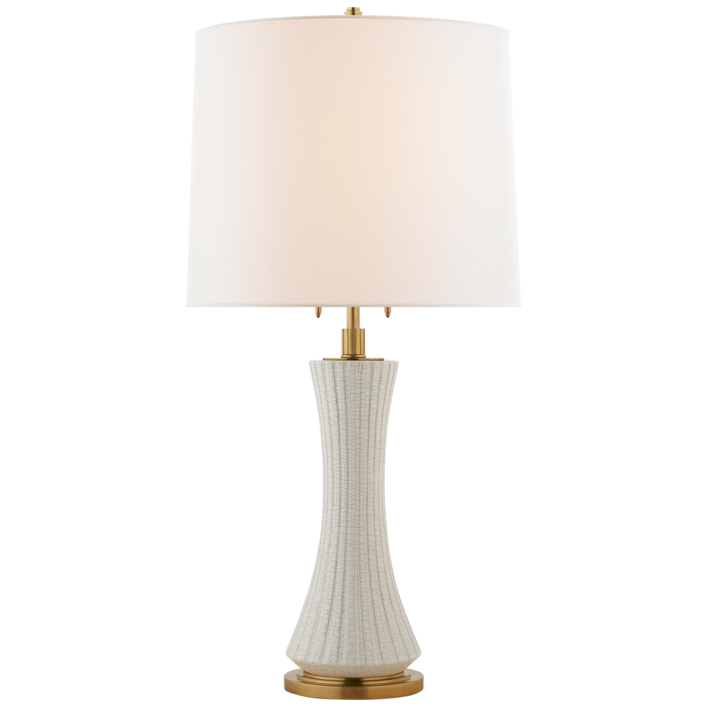 Eleanor Large Table Lamp-Visual Comfort-VISUAL-TOB 3655DM-L-Table LampsDenim Porcelain-1-France and Son