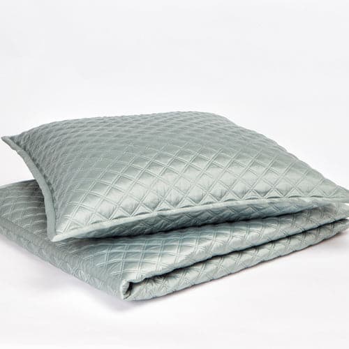 Double Diamond Coverlet Set-Ann Gish-ANNGISH-YSETCODDK-CHA-BeddingCharcoal-King-1-France and Son