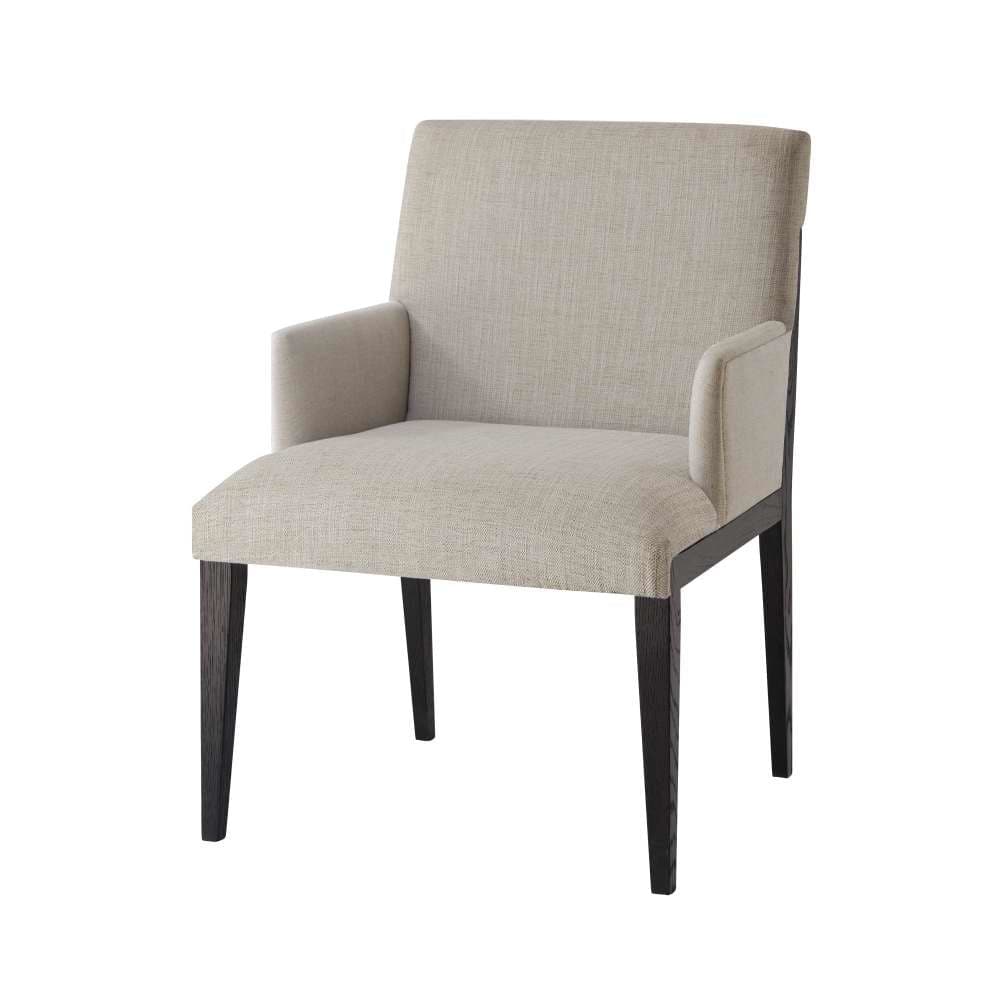 Vree Dining Arm Chair-Theodore Alexander-THEO-JD41012.1BFF-Dining Chairs-1-France and Son