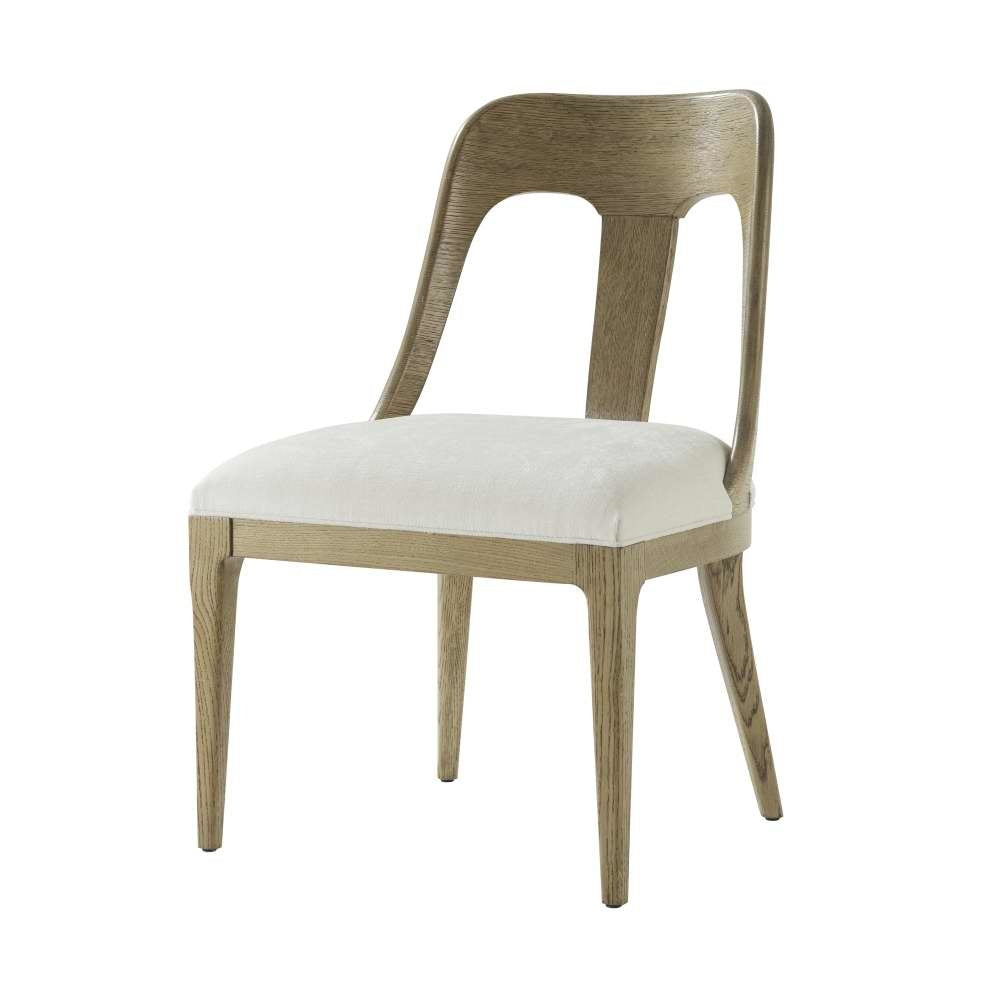 Essence Dining Side Chair-Theodore Alexander-THEO-TA40041.1CNB-Dining ChairsBlonde-1-France and Son