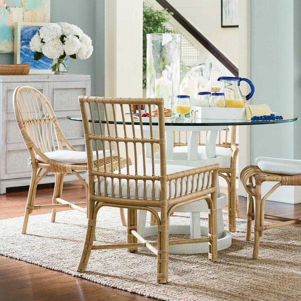 Escape - Coastal Living Home Collection - Clearwater Low Arm Chair-Universal Furniture-UNIV-833637-Dining Chairs-1-France and Son