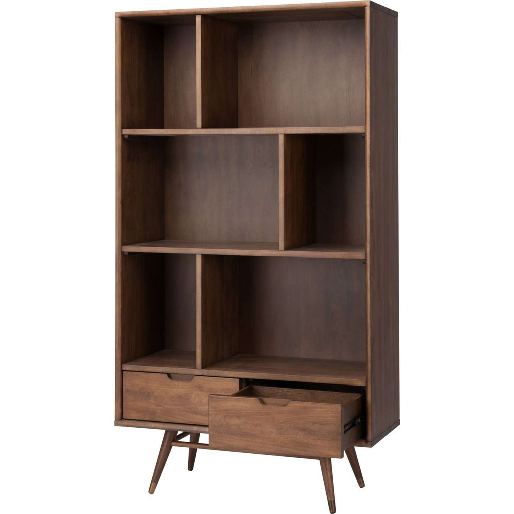Baas Bookcase-Nuevo-NUEVO-HGST119-Bookcases & CabinetsWalnut Stained Poplar-1-France and Son