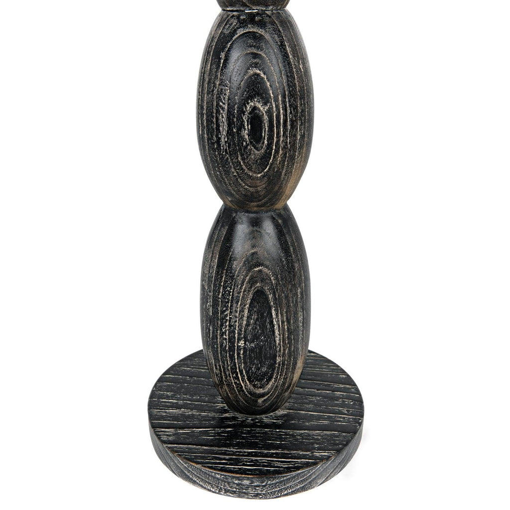 Freia Sculpture - Cinder Black-Noir-NOIR-AC150CB-Decorative Objects-1-France and Son