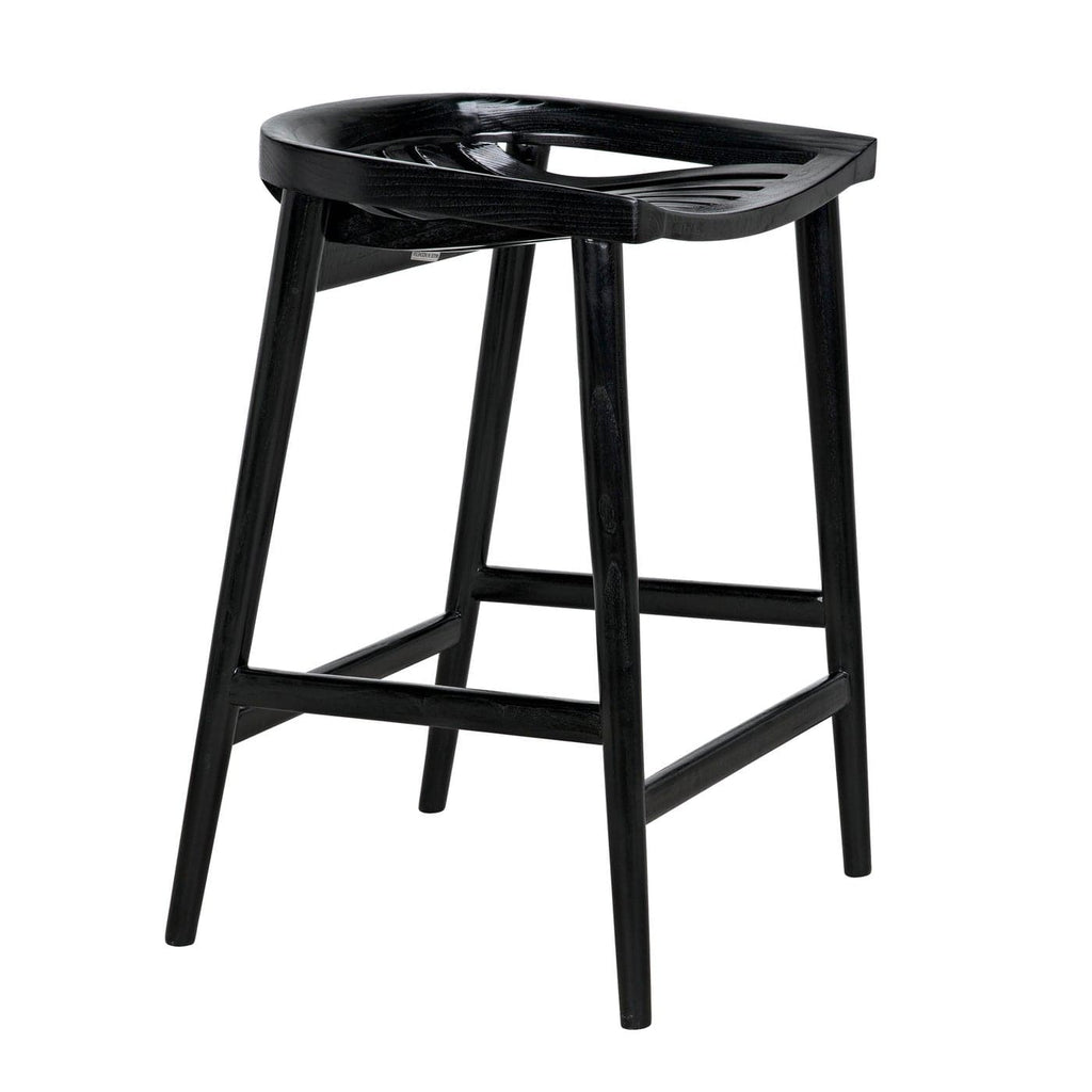 Ronald Counter Stool-Noir-NOIR-AE-269CHB-S-Stools & Ottomans-1-France and Son