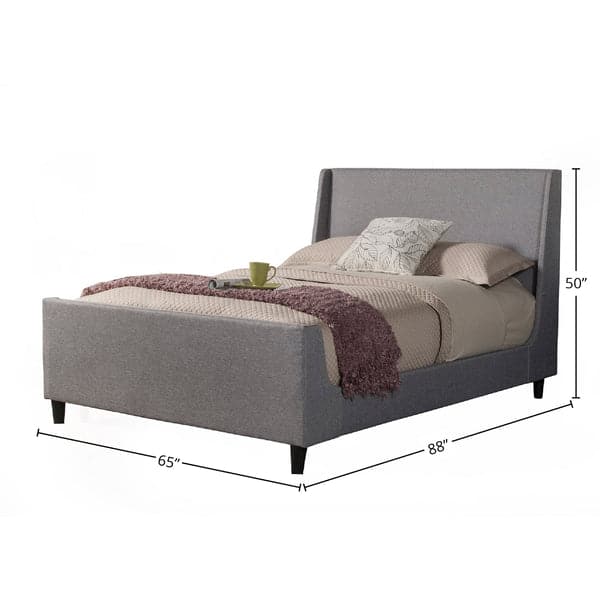 Amber Bed-Alpine Furniture-Alpine-1094CK-BedsCalifornia King-1-France and Son