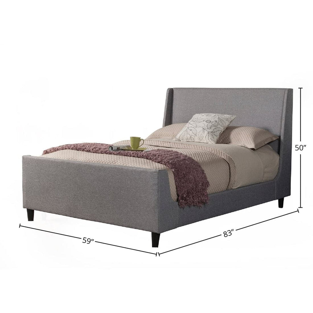 Amber Bed-Alpine Furniture-Alpine-1094CK-BedsCalifornia King-1-France and Son