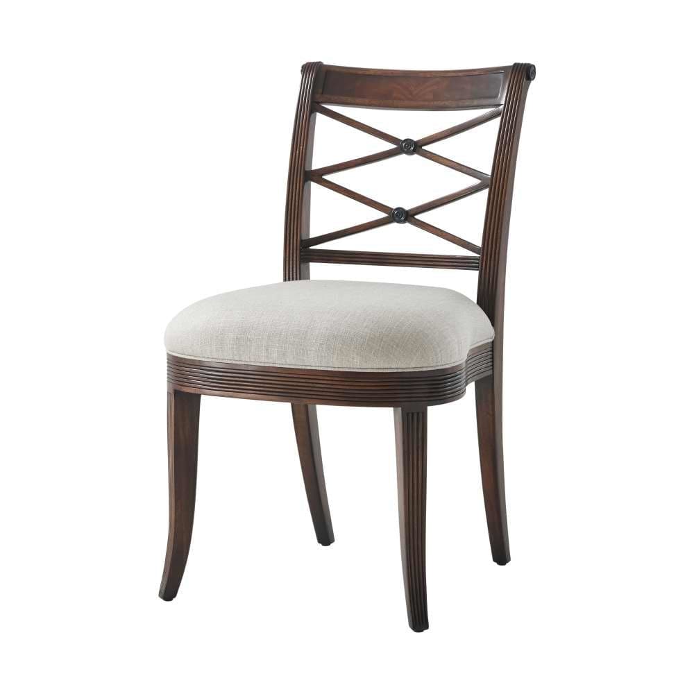 The Regency Visitor's Dining Chair-Theodore Alexander-THEO-4000-902.1BFD-Dining Chairs-1-France and Son