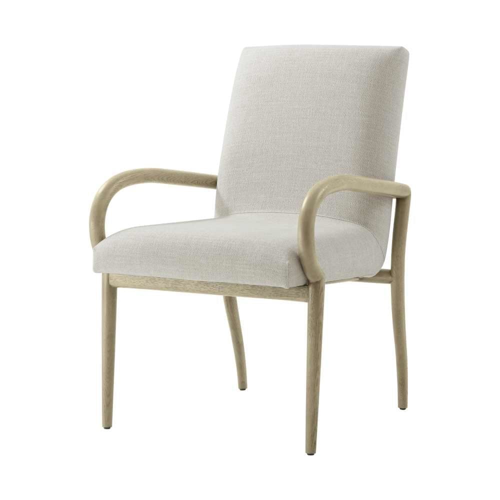 Catalina Dining Arm Chair II-Theodore Alexander-THEO-TA41012.1CGO-Dining Chairs-1-France and Son