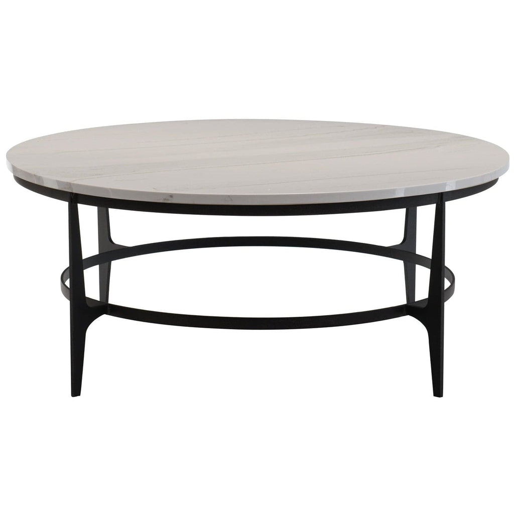 Avondale Round Metal Cocktail Table-Bernhardt-BHDT-470015-Coffee Tables-1-France and Son