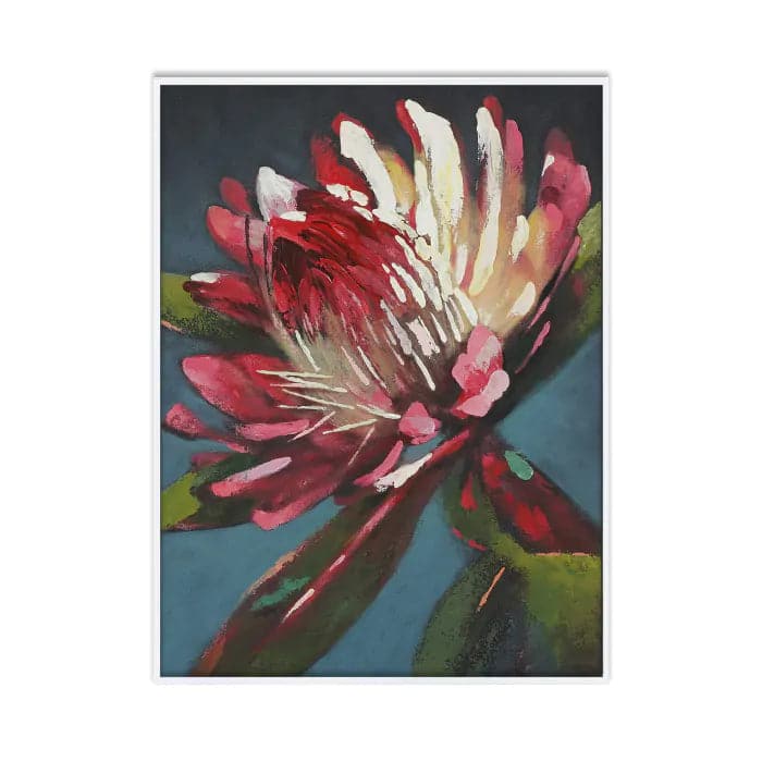 Dahlia on Canvas-Bramble-BRAM-28085TRW-C1006-Wall Art-1-France and Son