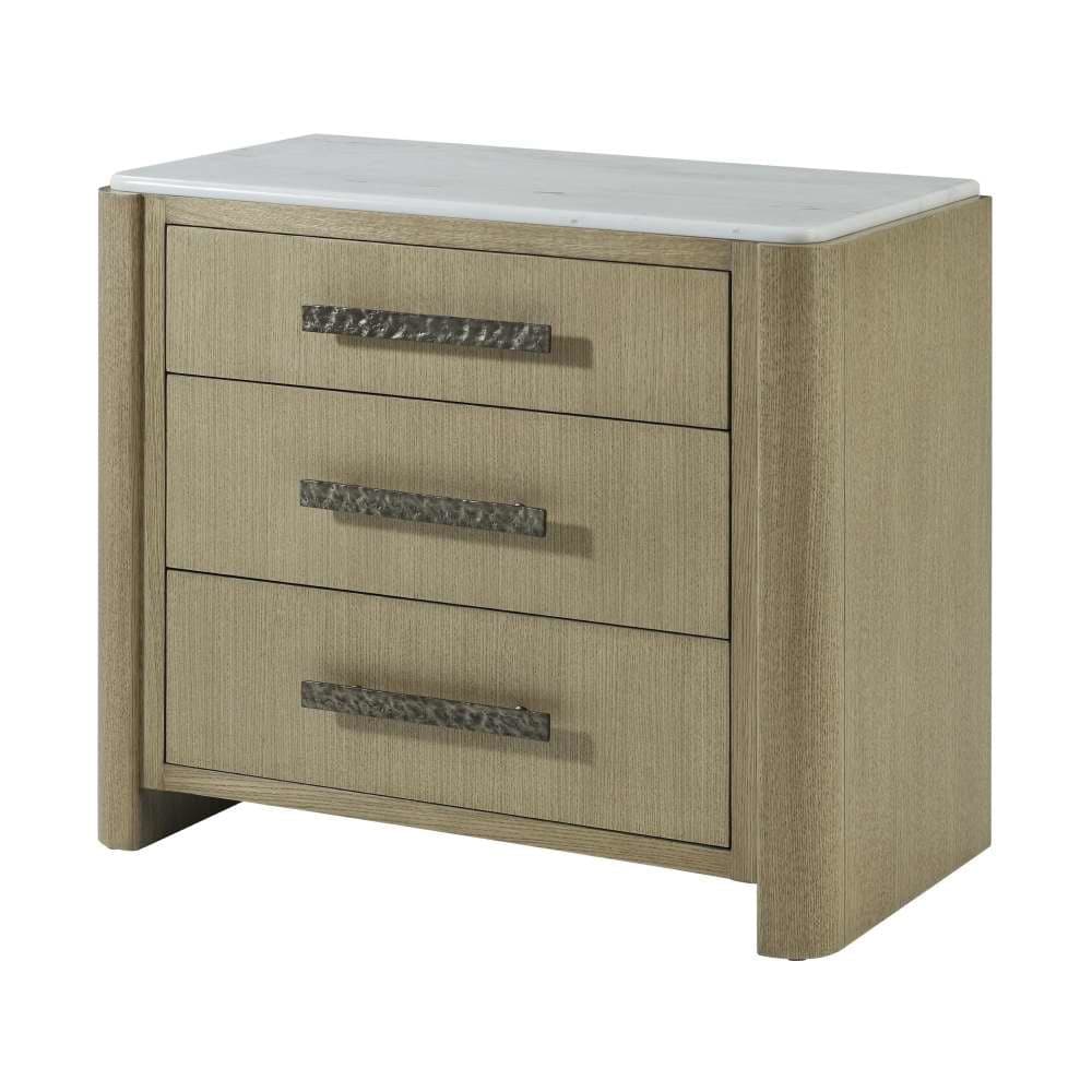Essence Three Drawer Nightstand-Theodore Alexander-THEO-TA60106.C336-NightstandsOpal-l-1-France and Son