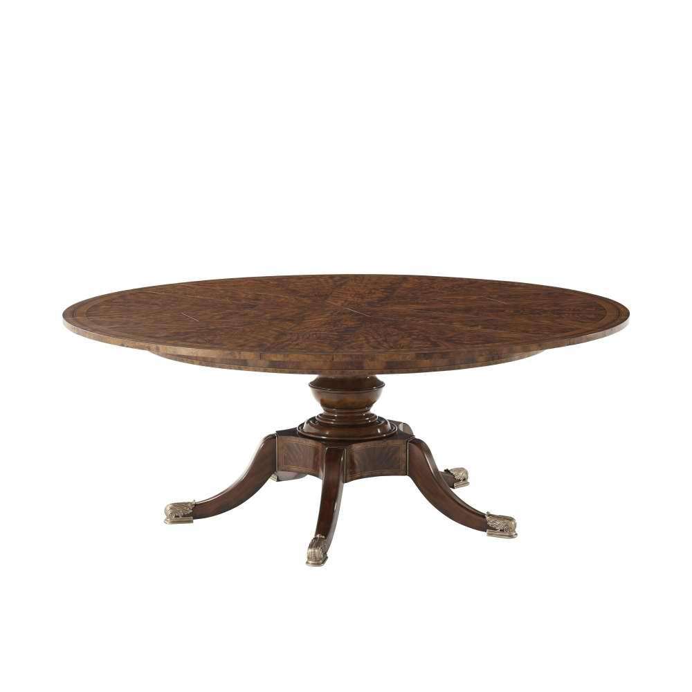 The Althorp Patent Jupe Table-Theodore Alexander-THEO-AL54009-Dining Tables-1-France and Son